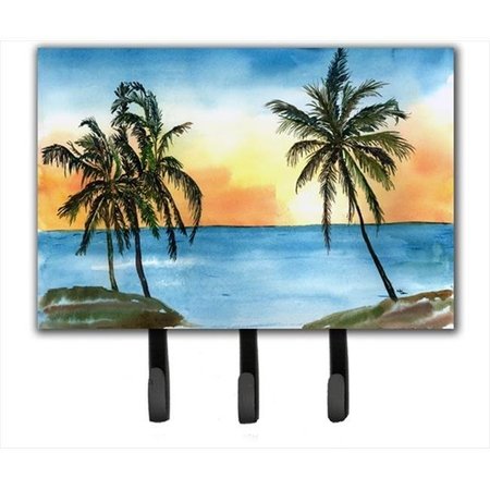 CAROLINES TREASURES Carolines Treasures 8551TH68 6 x 9 In. Palm Tree Leash or Key Holder 8551TH68